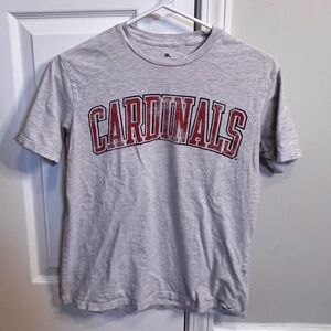 Knights Apparel Light Gray Cardinals Tee